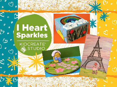 I Heart Sparkles Art Camp (4-9y) I Heart Sparkles Art Camp (4-9y)